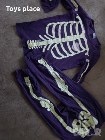 Лот 122/128 Блузка, жилетка, клин, пижама, снимка 7 - Детски комплекти - 52343040