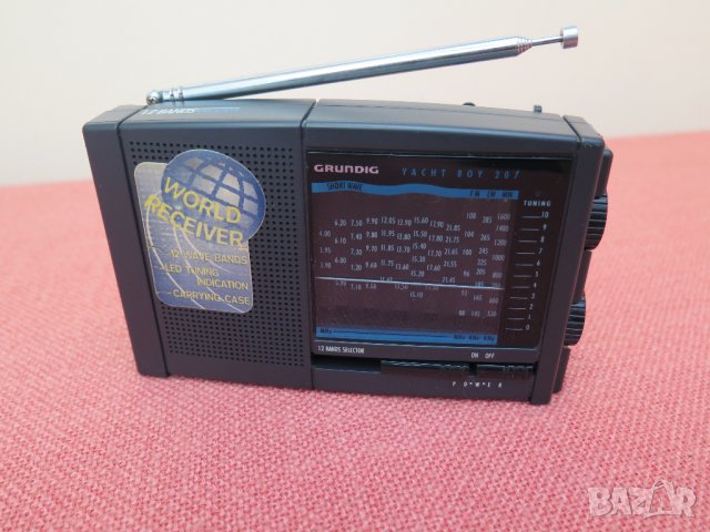 Grundig Yacht Boy 207 12 Band World Receiver, снимка 12 - Радиокасетофони, транзистори - 38289885