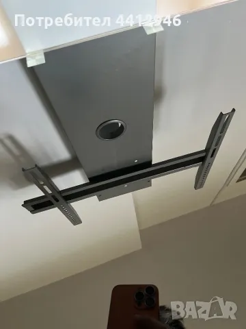 Стъклена маса със стойка за телевизор, снимка 5 - Маси - 49468442