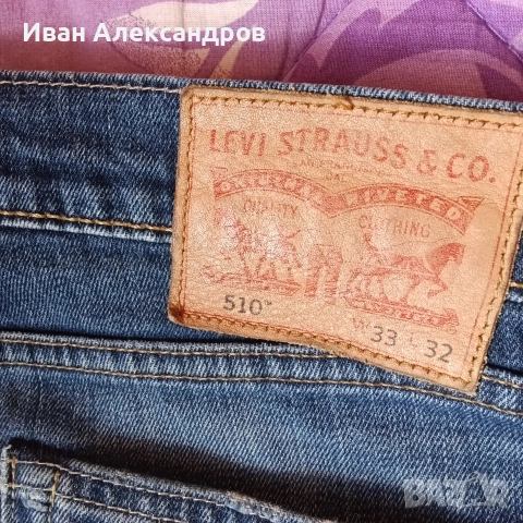 Levis-510-W33 L32, снимка 4 - Дънки - 53283258