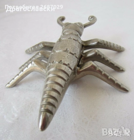 Преспапиета, железен стар ключ, преспапие, плочка, фигура Ватерло, буболечка , снимка 15 - Антикварни и старинни предмети - 29568571