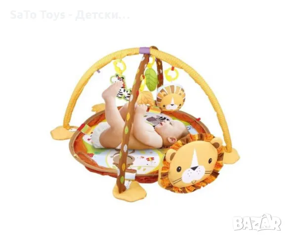 Център за игра с матрак за активност и кошара за бебета, снимка 8 - Детски шезлонги - 49909164