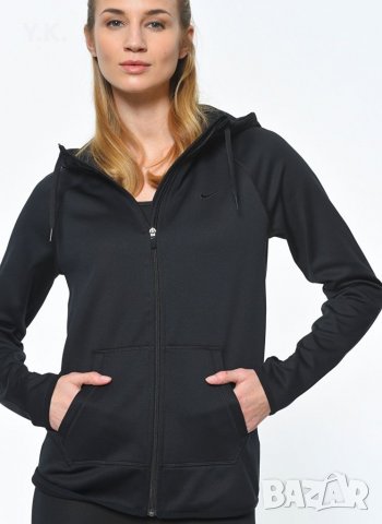 Оригинално дамско горнище с качулка Nike Dri-Fit, снимка 3 - Спортни екипи - 39750543