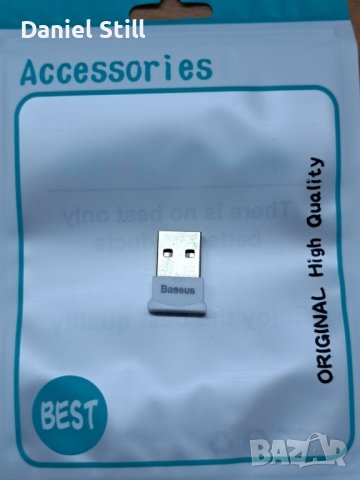 Baseus USB Bluetooth Адаптер Предавател, снимка 3 - Кабели и адаптери - 43096984