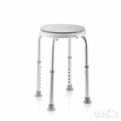 Въртяща се табуретка за баня 360º+Регулируема височина / Стол за баня, снимка 8 - Столове - 48784061