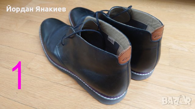 Мъжки боти Кларкс 47 номер, Clarks 12 UK, снимка 2 - Мъжки боти - 43563673