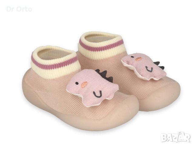Бебешки боси обувки Befado, Розови, снимка 1 - Детски обувки - 43536183