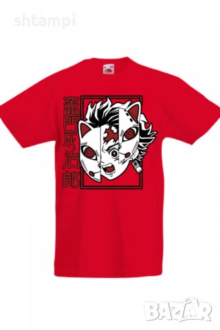 Детска тениска Demon Slayer Tanjiro Tonos,Анимация,игра,Празник,Повод, снимка 4 - Детски тениски и потници - 37946615