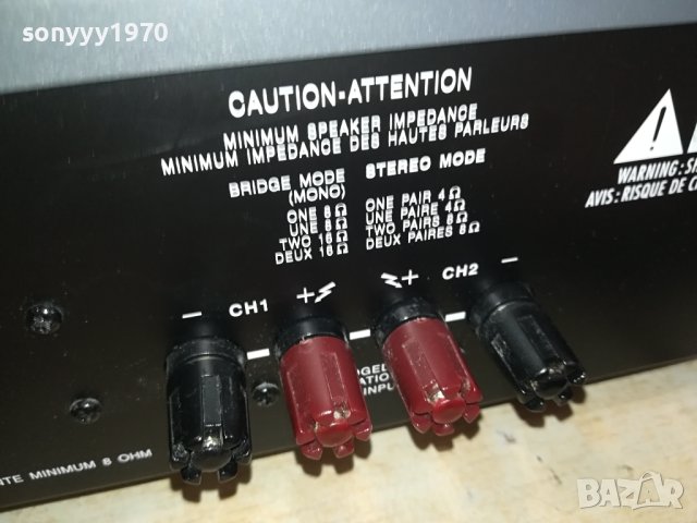 nad power amplifier-2бр внос swiss 2012231327, снимка 12 - Ресийвъри, усилватели, смесителни пултове - 43487027