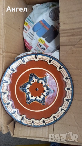 Глинени чинии Камъшит, снимка 2 - Чинии - 53434694