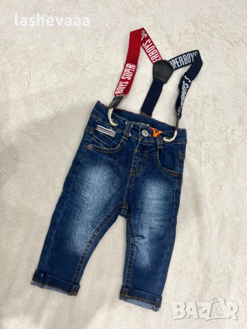 Бебешки дънки 💙 ПОСЛЕДНИ, снимка 3 - Бебешки дънки - 44898901