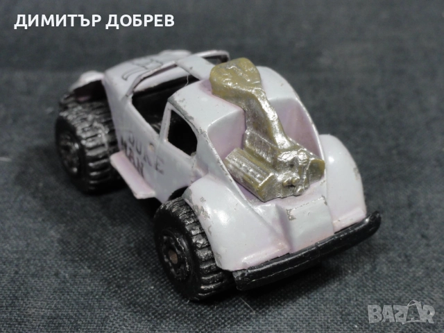 СТАРА РЕТРО МЕТАЛНА КОЛИЧКА MATCHBOX BULGARIA VW DUNE MAN SAND DIGGER, снимка 3 - Колекции - 52477046