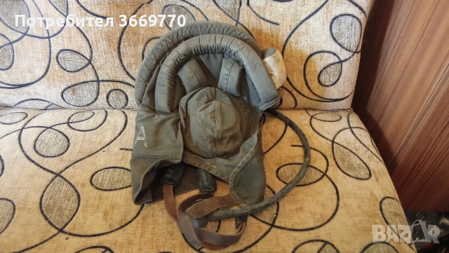 Шлемофон от танк Т 72 на БНА, снимка 3 - Антикварни и старинни предмети - 51846420