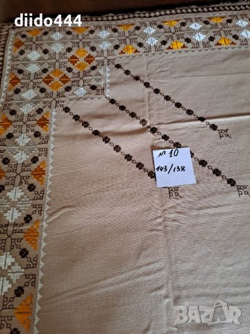 Бродирана покривка за маса № 10, снимка 2 - Покривки за маси - 40428965