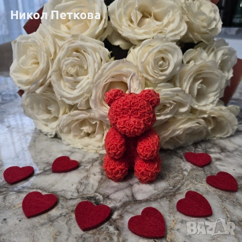 Соева свещ , снимка 2 - Ръчно изработени сувенири - 53392526