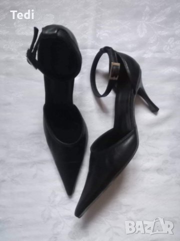 Официални обувки от естествена кожа 36 номер, снимка 1 - Дамски обувки на ток - 27369871
