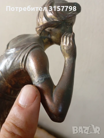 Каминен часовник арт нуво, снимка 8 - Антикварни и старинни предмети - 51170055