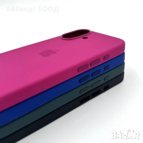  Силиконов калъф Apple за iPhone 16 и 16 PLUS, снимка 2 - Apple iPhone - 51435349