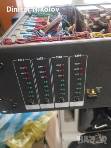 MONACOR PA 4120 4 канален усилвател, снимка 3 - Ресийвъри, усилватели, смесителни пултове - 52019922
