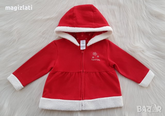 Бебешка Коледна блуза 3-6 месеца, снимка 2 - Бебешки блузки - 38553027
