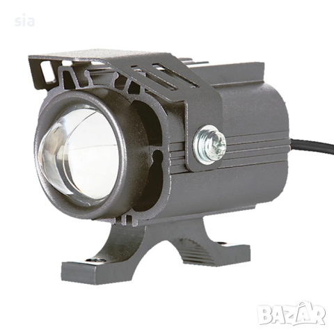 Халоген диоден за мотор, 6,5см, 12V, снимка 3 - Аксесоари и консумативи - 44872356