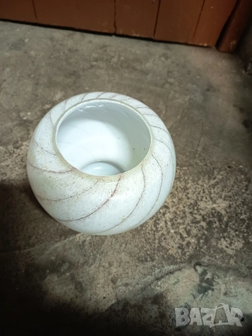 Стъклен абажур за полюлей , снимка 4 - Полилеи - 53458619