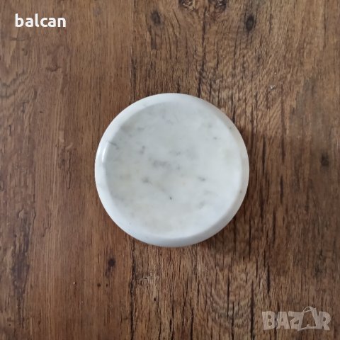 Стар мраморен пепелник, снимка 3 - Антикварни и старинни предмети - 34999232