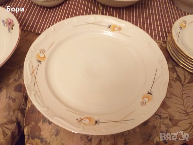 Български порцелан ИЗИДА, снимка 9 - Чинии - 28038744
