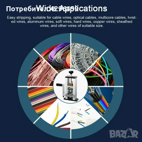 Белачка за кабели ръчна 1-25 мм (010997), снимка 9 - Други инструменти - 53586576