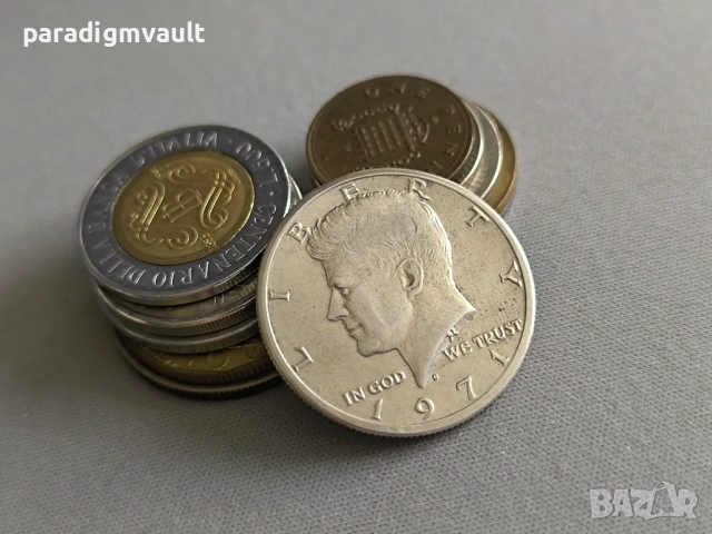 Монета - САЩ - 1/2 (половин) долар | 1971г., снимка 2 - Нумизматика и бонистика - 53304942