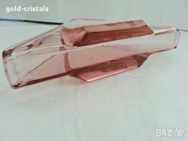 Стар стъклен салфетник, снимка 8 - Антикварни и старинни предмети - 27240431