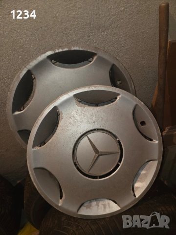 Оригинални тасове Mercedes 15 ки, снимка 3 - Аксесоари и консумативи - 53404855