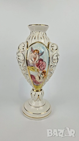 Ваза Capodimonte, снимка 3 - Вази - 53142902