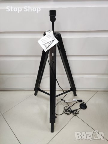 Лампа Дървена Индустриален стил