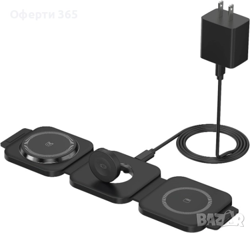 Безжично зарядно 3 в 1 Iphone