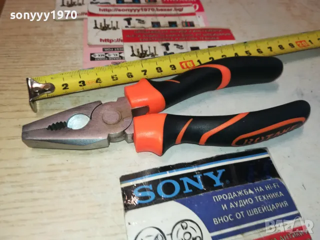 ROTAKE-6 ИНЧА КЛЕЩИ КОМБИНИРАНИ 1212241132, снимка 6 - Клещи - 48317699