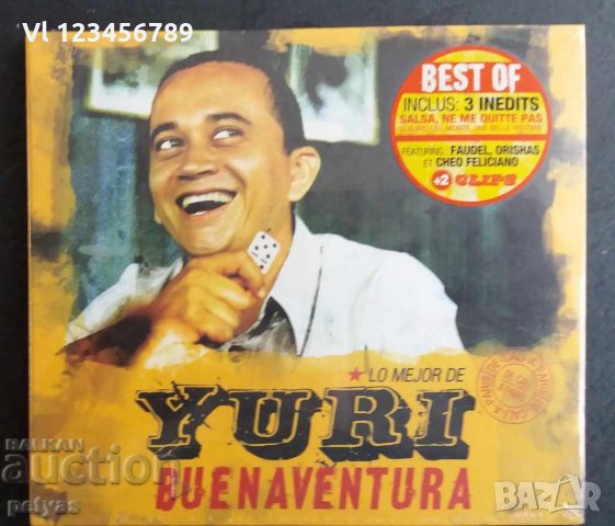 СД - YURI BUENAVENTURA - Yo mejor de YURI BUENAVENTURA, снимка 1 - CD дискове - 27691873