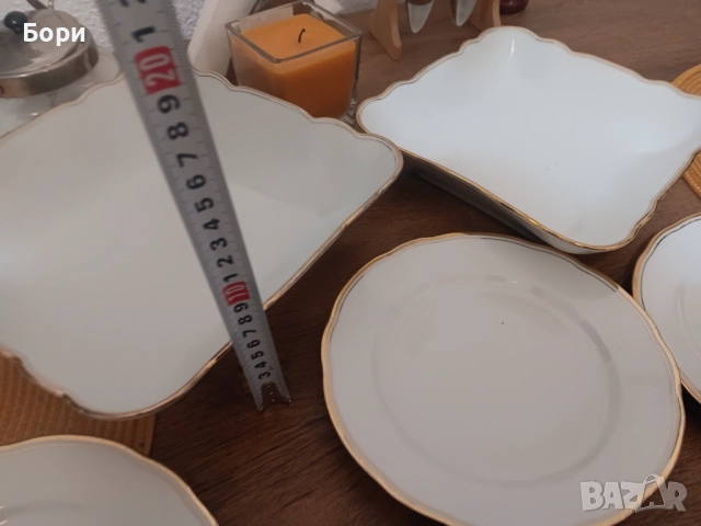 Порцелан немски / 22, снимка 7 - Чинии - 52458032