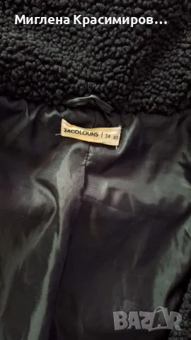 Черно палтенце, снимка 4 - Палта, манта - 48179303