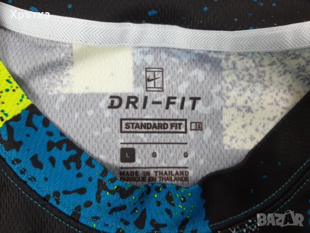 Nike Tennis Court Dry - Оригинална мъжка спортна тениска р-р L, снимка 9 - Тениски - 52308902
