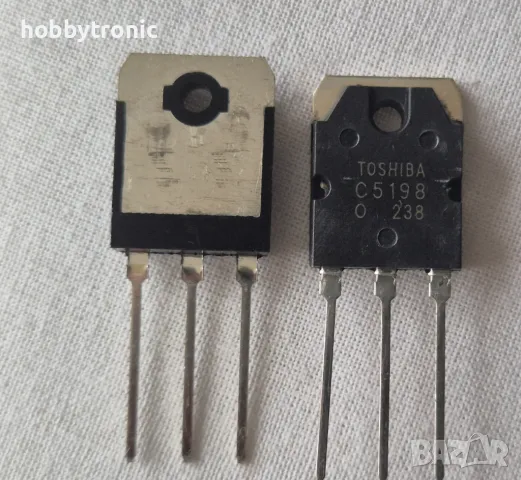 2SC5198, 2SA1941 140V 100W транзистори , снимка 2 - Друга електроника - 50310428
