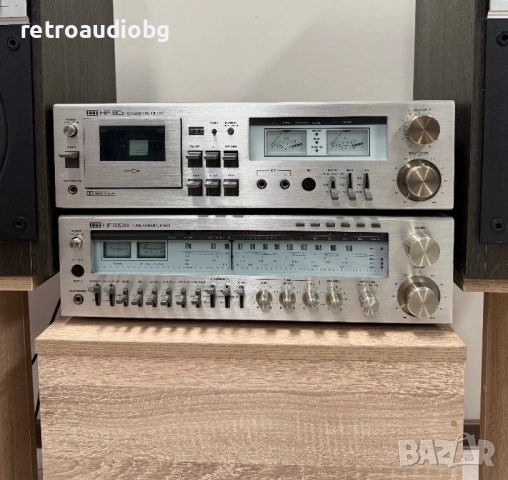 🔉Винтидж аудио сет ITT ресивър HIFI 8033, Дек HIFI 8021, тонколони ITT A1-130 + опция грамофон ITT , снимка 3 - Аудиосистеми - 52380040