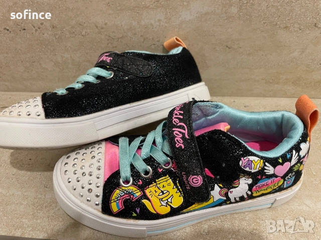 Сникерси за момиче Skechers, снимка 5 - Детски обувки - 52300154
