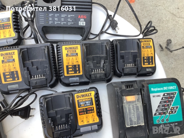 Зарядни за Макита и Dewalt, снимка 4 - Други инструменти - 52055811