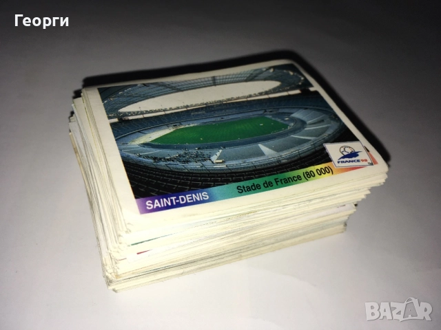 Стикери Франция 98 Панини (France 98 Panini) + други картинки от Италия., снимка 2 - Колекции - 52506338