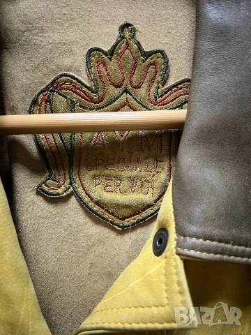 Кожено Ретро яке, снимка 3 - Якета - 53507905