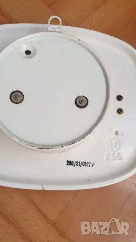 Стенен порцеланов механичен часовник Junghans, снимка 6 - Антикварни и старинни предмети - 47560147