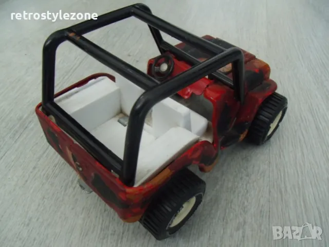 № 7863 стара метална / ламаринена играчка - Jeep, снимка 4 - Други ценни предмети - 48926947