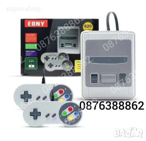 ПРОМО! Ретро Гейминг TV Конзола Телевизионна видео игра Nintendo 620 игри, снимка 4 - Други игри и конзоли - 38458696
