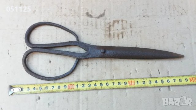 масивна кована възрожденска ножица , снимка 4 - Антикварни и старинни предмети - 47906827